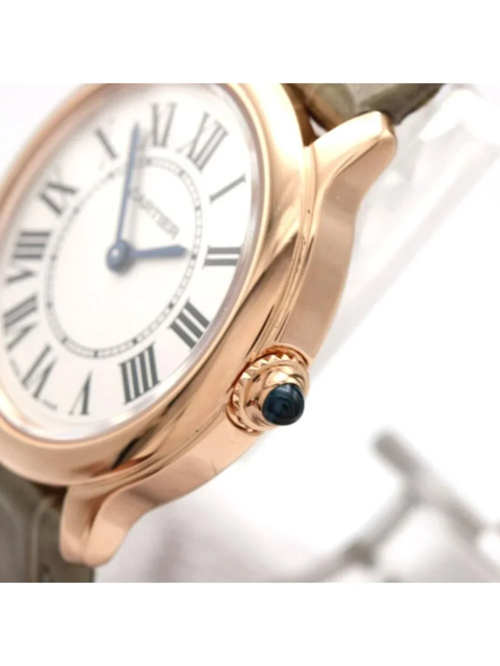 Cartier Ronde LC PG RG Quartz Watch